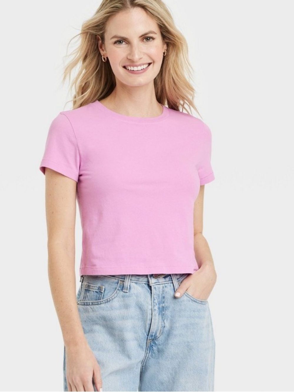 Universal thread medium pink T-shirt